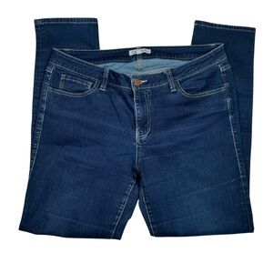 CAbi Dark Blue Straight Leg Jeans